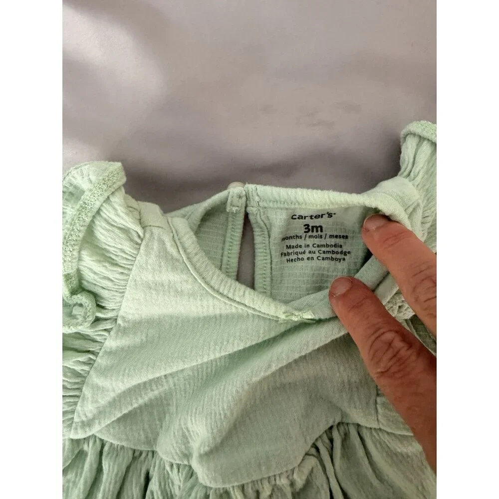 Baby Girl Clothing Lot 3M–6M Smock Candy Carter’s GAP Koala Kids 5 Pc Outfit Set